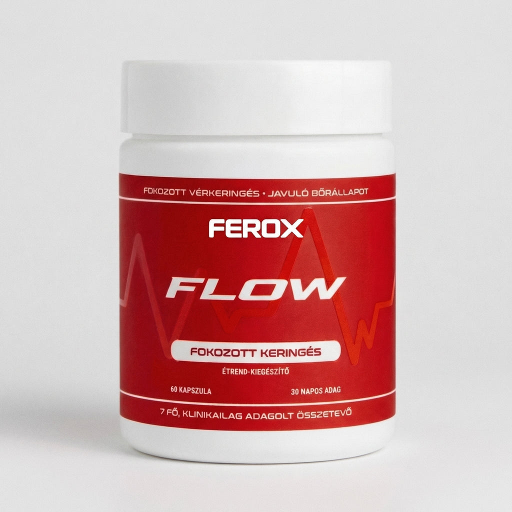 Ferox Flow - Prémium véráramlást támogató formula - Natural Testosterone Support