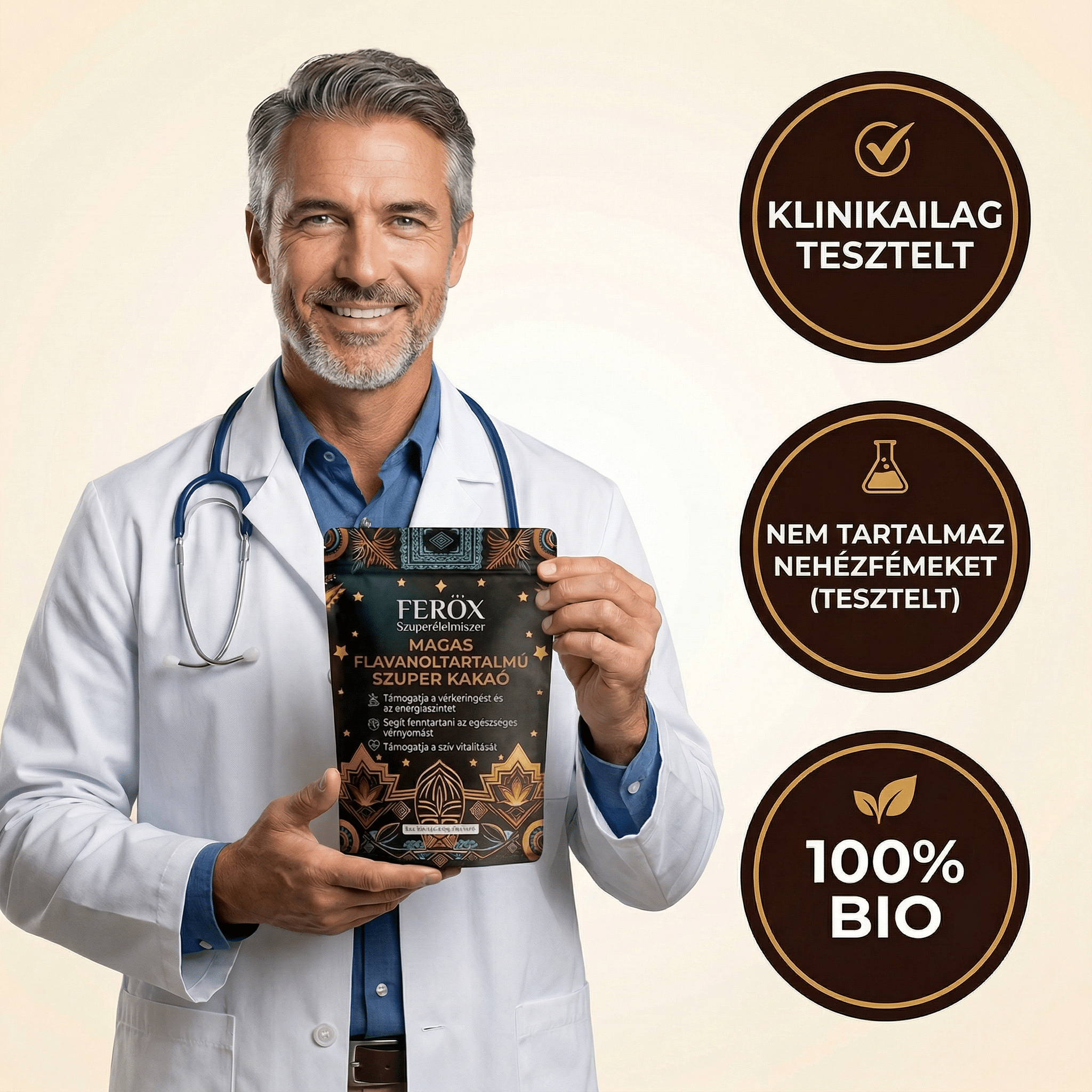 Ferox - Szuper Kakaó+ - Natural Testosterone Support