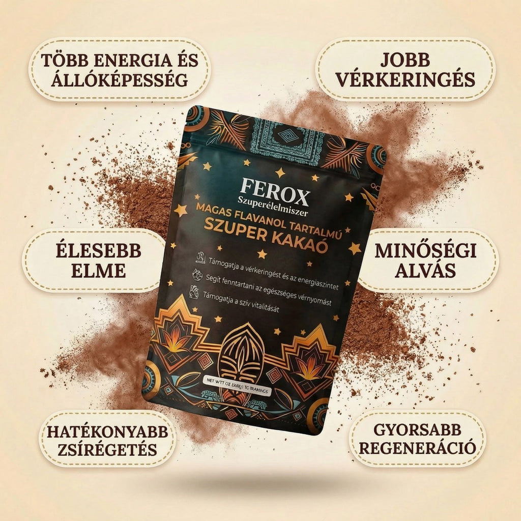 Ferox - Szuper Kakaó+ - Natural Testosterone Support