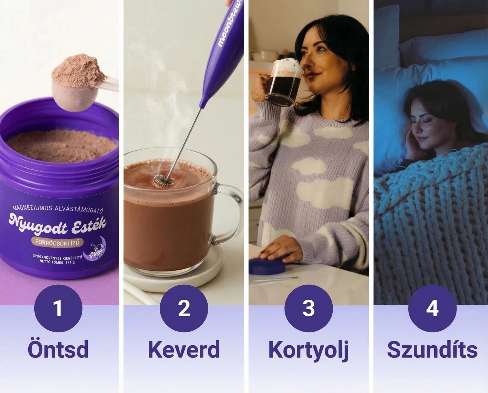 Nyugodt Esték – alvástámogató italpor - Natural Testosterone Support